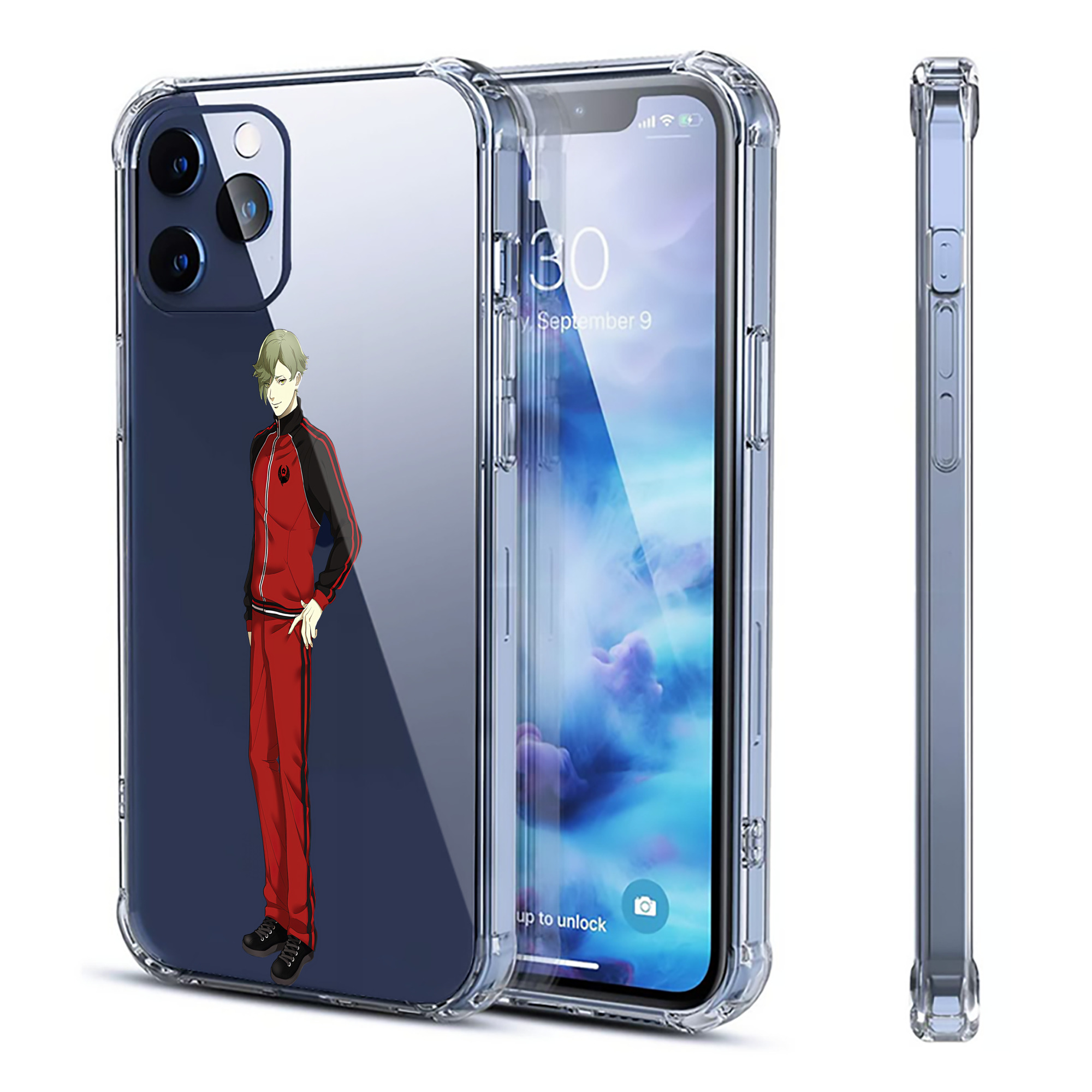 （画像用） 刀剣乱舞 Touken Ranbu 【iPhone 12シリーズ対応】透明スマホケース（クリアソフトケース）